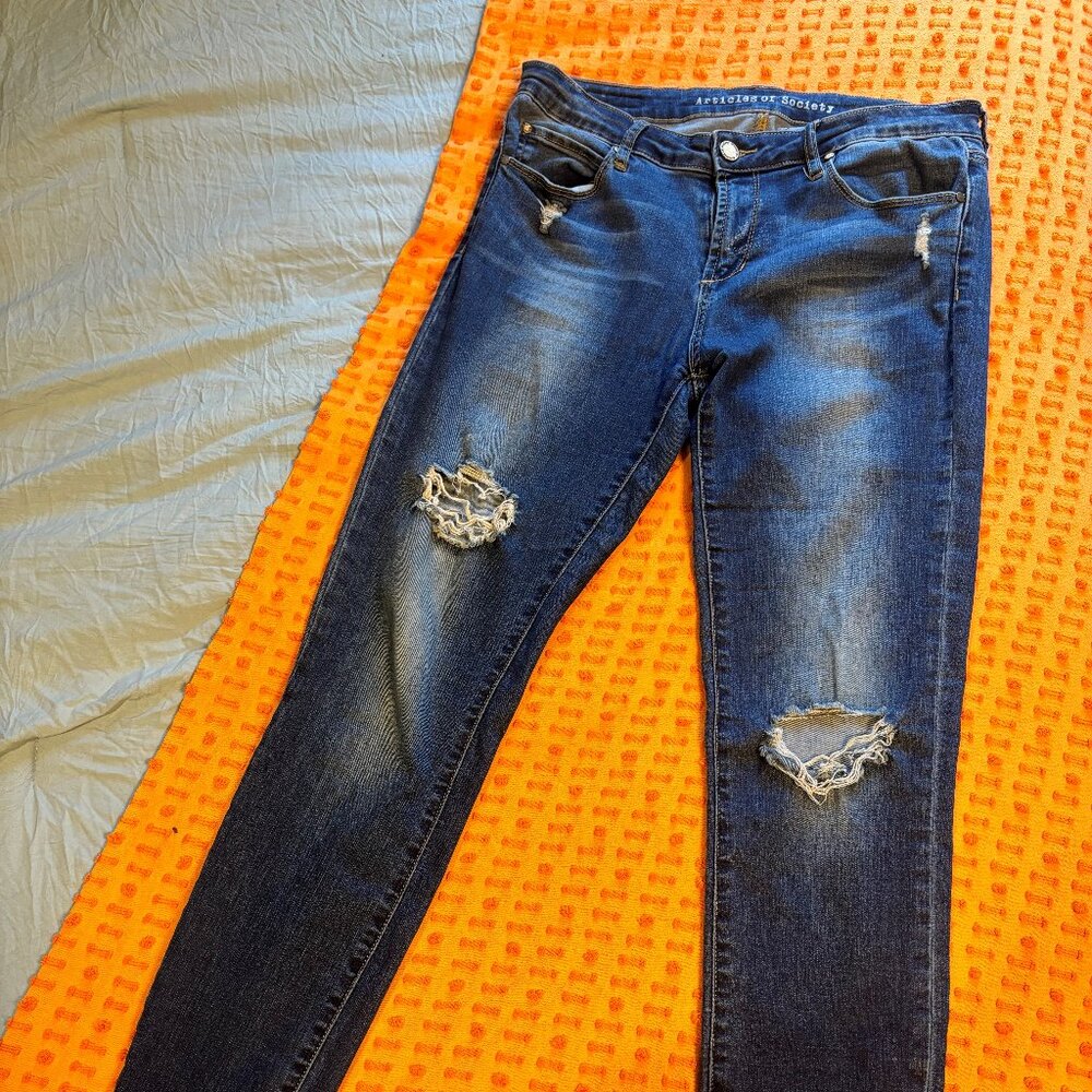 Articles of Society distressed jeans size 29